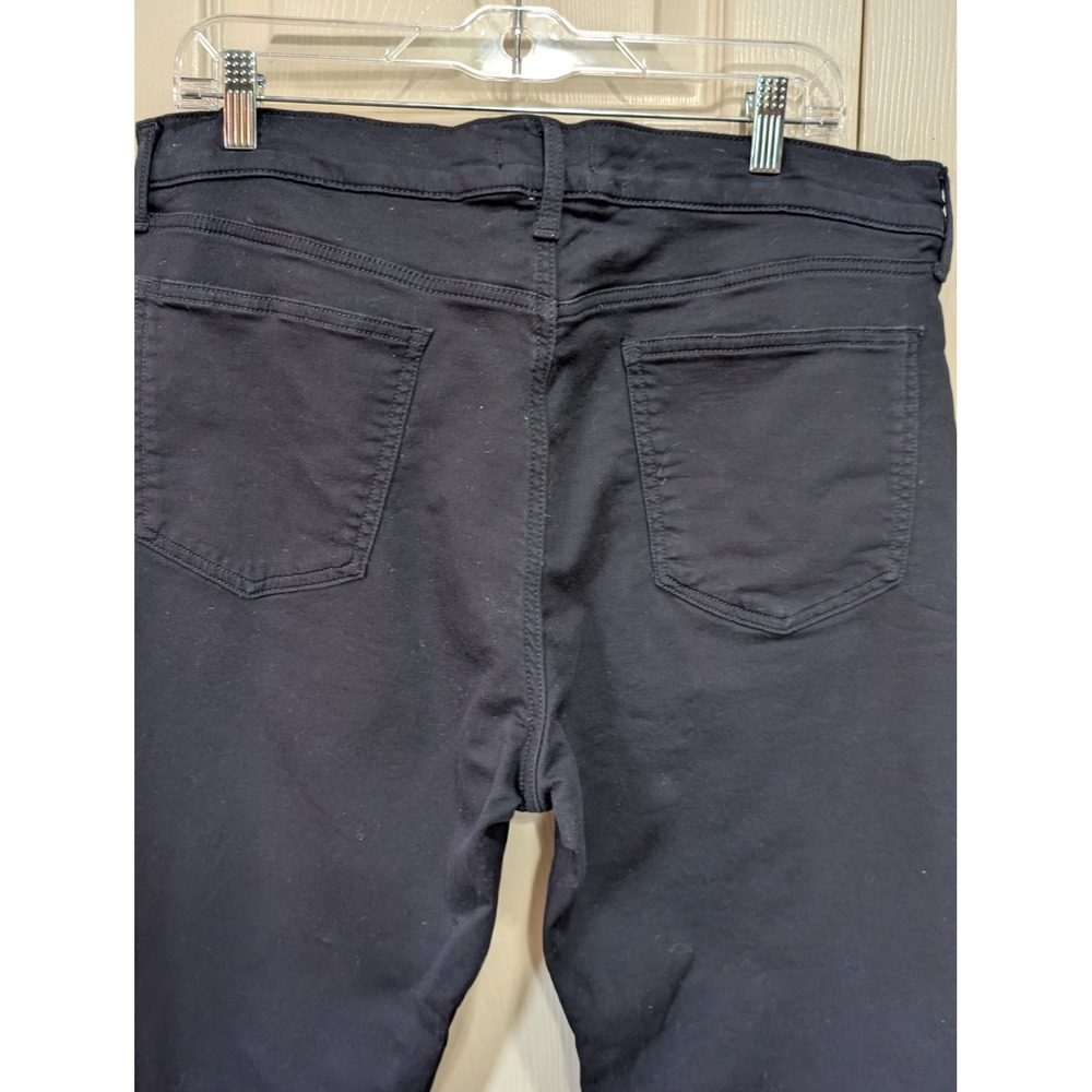 Banana Republic Black Stretch Five Pocket Pants 36x30 Straight Leg Casual Mens - Picture 5 of 9